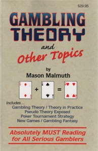 Gambling Theory and Other Topics book cover