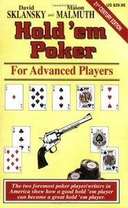 Hold'em poker for advanced players book cover